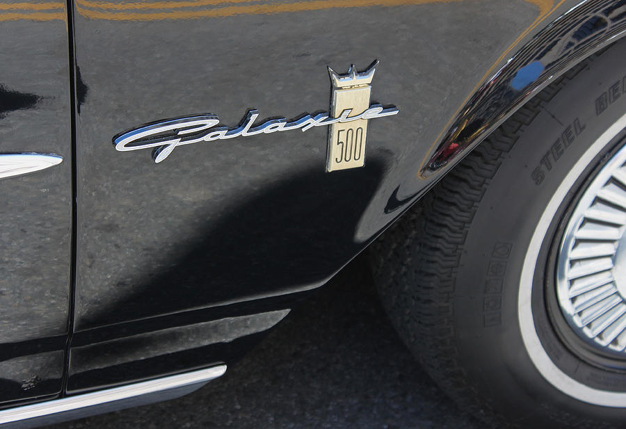 1963 Ford Galaxie Detail Photograph by Suzanne Gaff