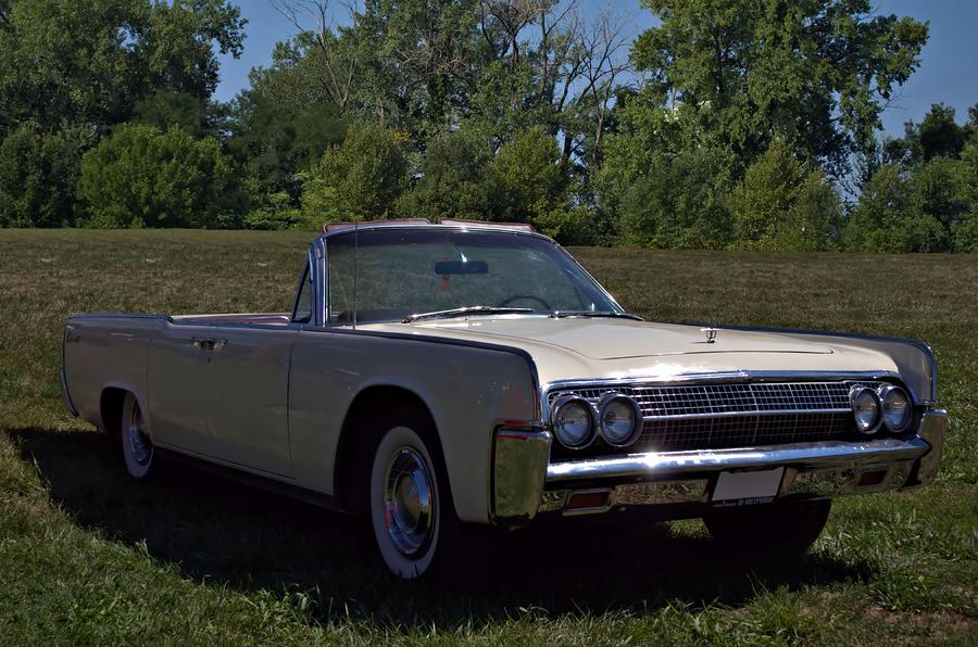 1963 Lincoln Continental 4 Door Convertible Photograph by Tim McCullough