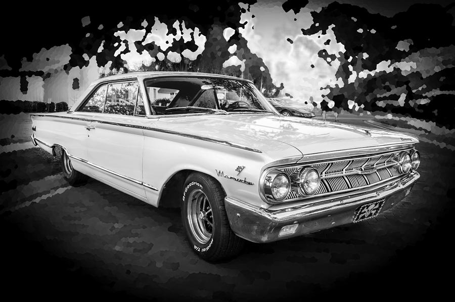 1963 Mercury Marauder BW Photograph by Rich Franco - Fine Art America