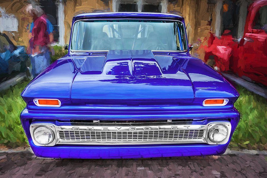 1964 Chevy C10 Pick up Truck Painted  Photograph by Rich Franco
