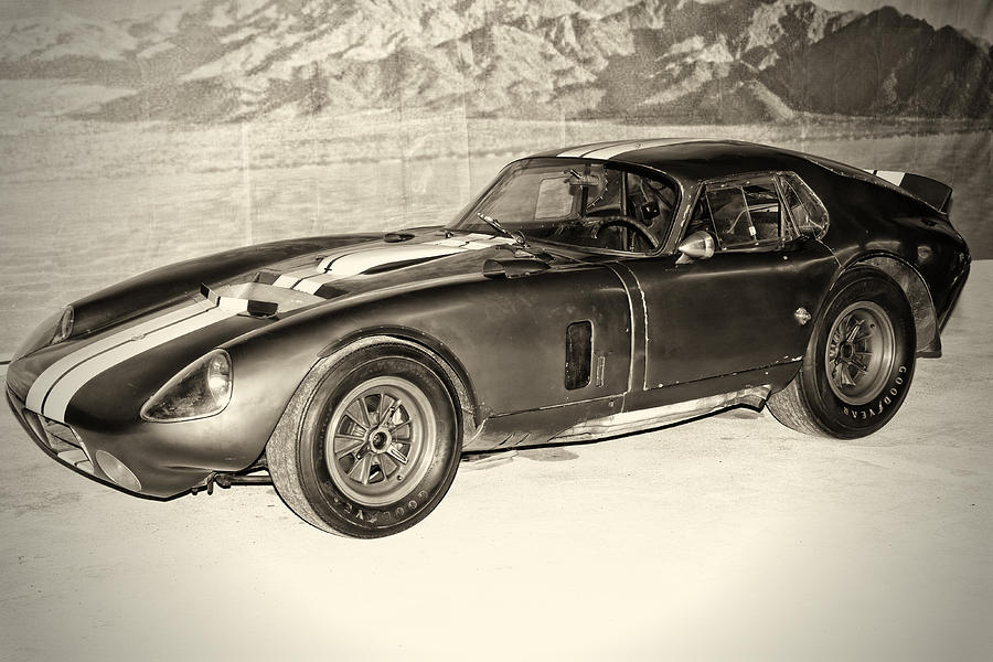 American Car Photograph - 1964 Cobra Daytona Coupe by Klm Studioline