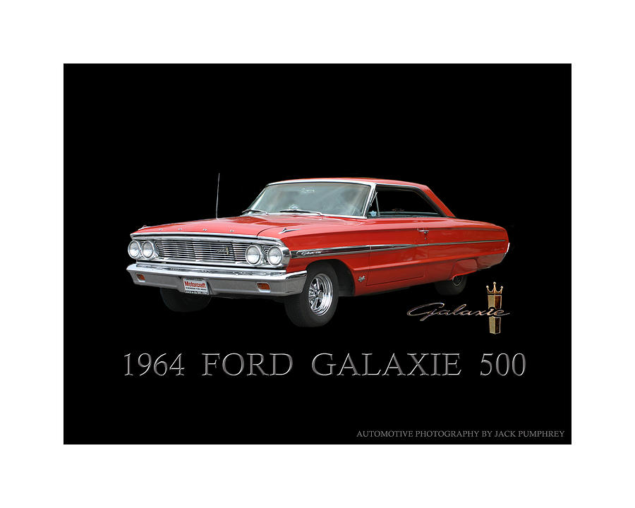 1964 Ford Galaxie 500 Photograph by Jack Pumphrey