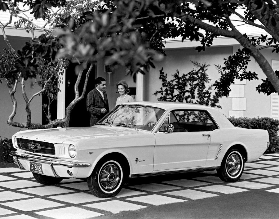 1964 Ford Mustang Photograph by Underwood Archives