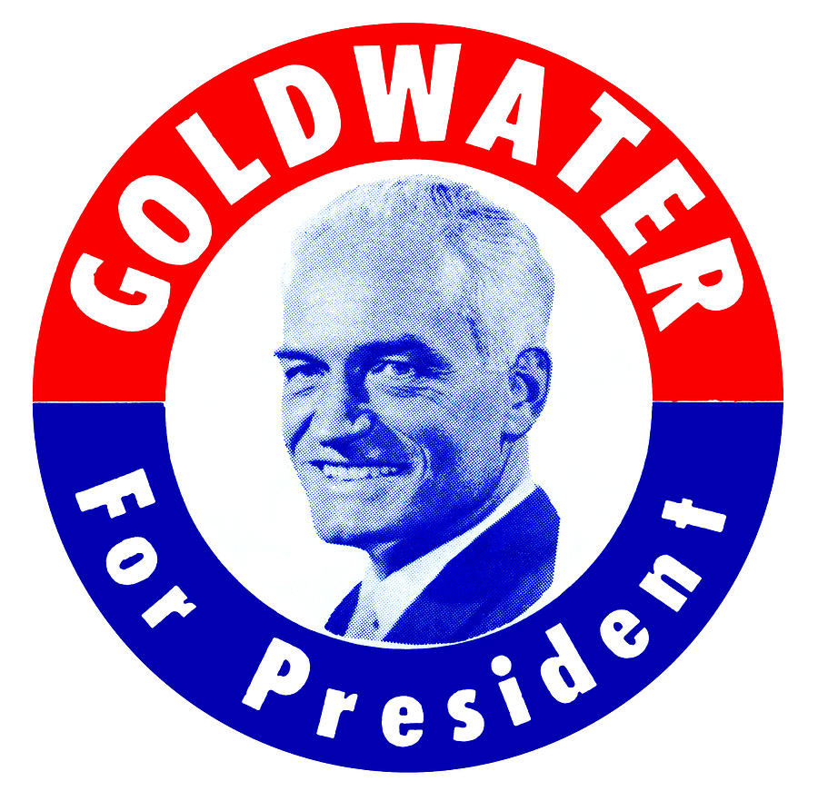 1964 Goldwater for President Painting by Historic Image