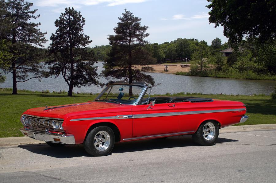 1964 Plymouth Sport Fury Convertible Photograph by Tim McCullough