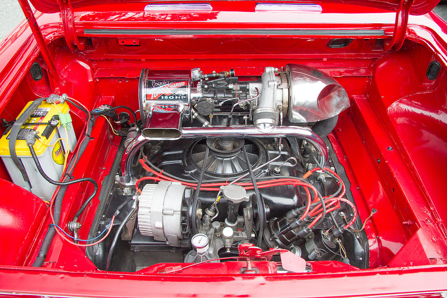 1965 Corvair Spyder Turbo Engine by Roger Mullenhour.