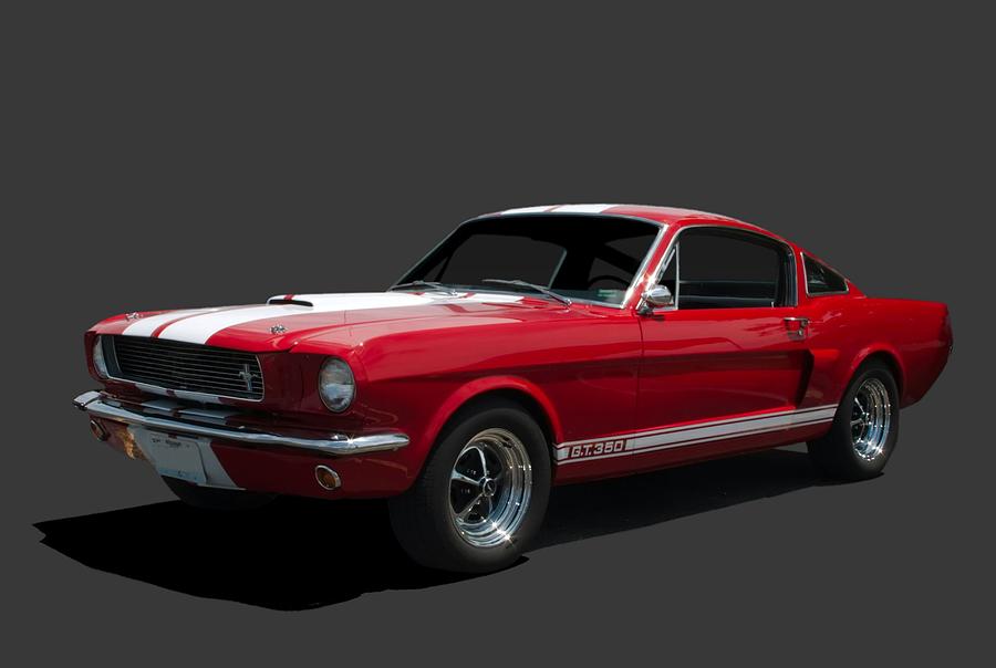 1966 Mustang Fastback GT 350 Photograph by Tim McCullough