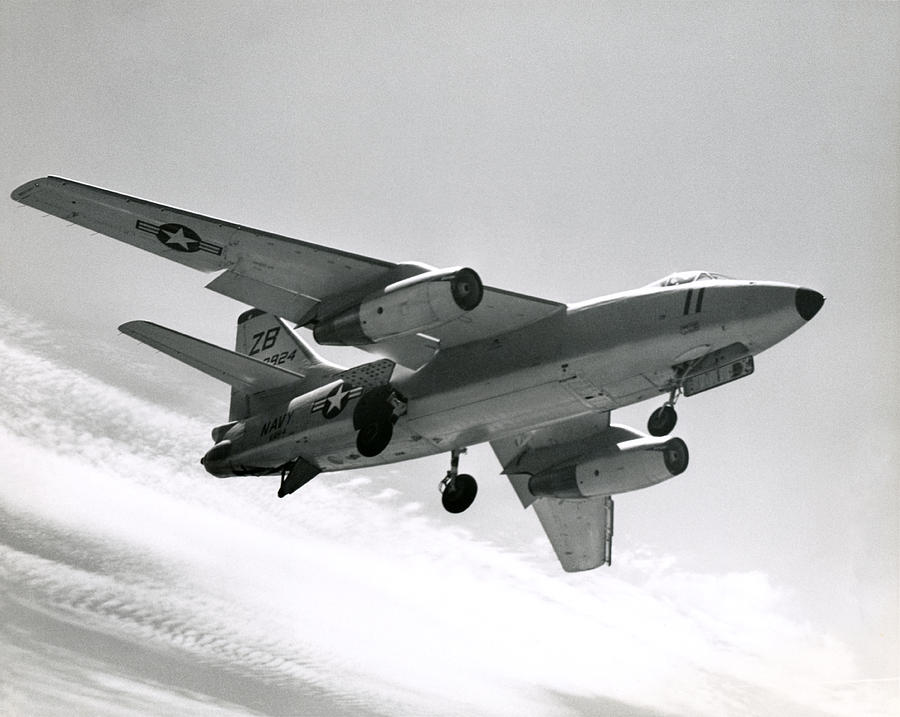 1965 Navy A3D Skywarrior Photograph by Historic Image