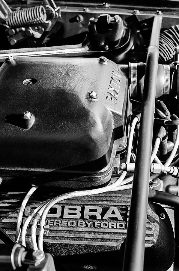 Cobra Photograph - 1965 Shelby Prototype Ford Mustang Paxton by Jill Reger