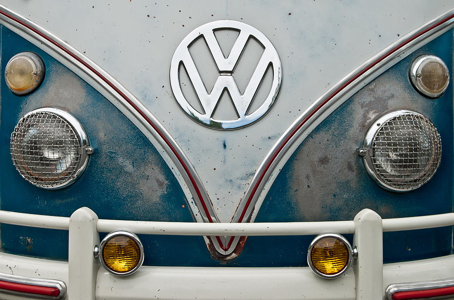 1965 VW Volkswagen Bus Photograph by Jani Freimann