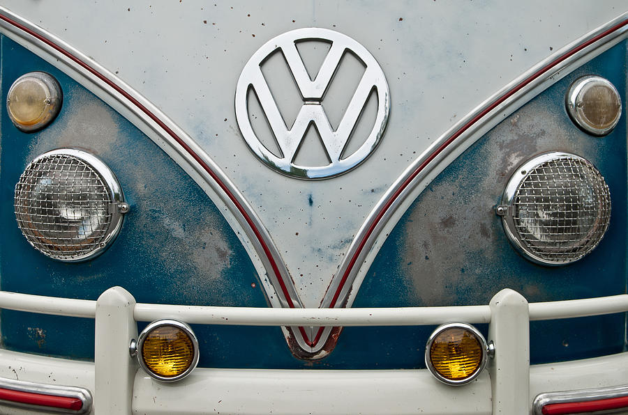 1965 Vw Volkswagen Bus Photograph