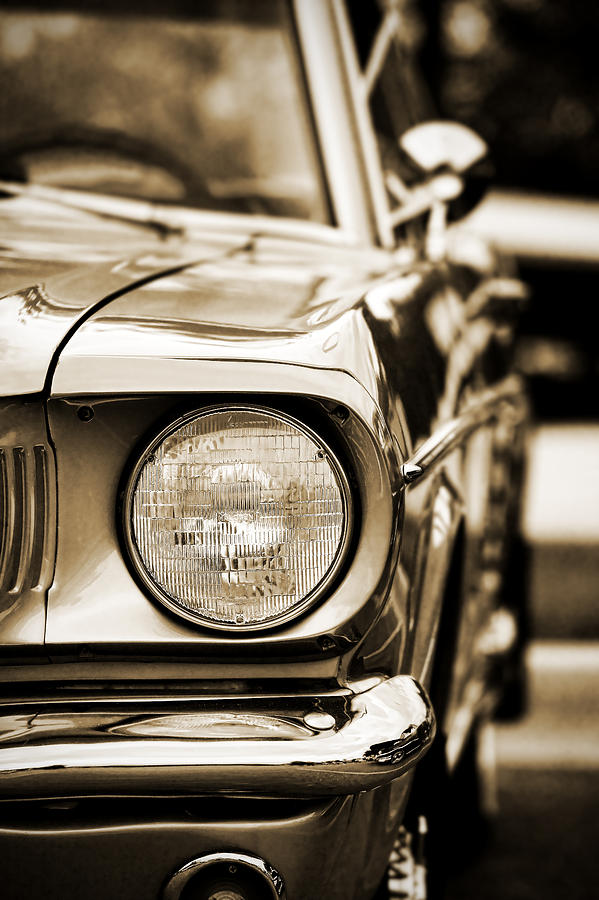 1966 Ford Mustang Photograph by Gordon Dean II