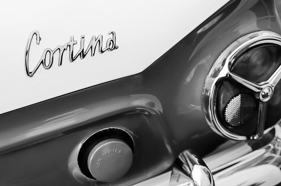 1966 Lotus Cortina Mk1 Taillight Emblem Photograph by Jill Reger