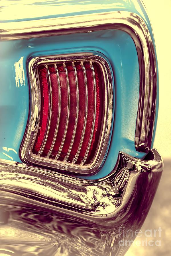 1966 Pontiac Tempest Taillight Photograph by Henry Kowalski