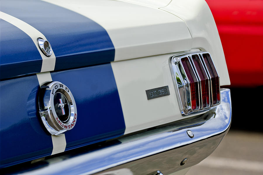 1966 Shelby GT 350 Taillight Photograph by Jill Reger