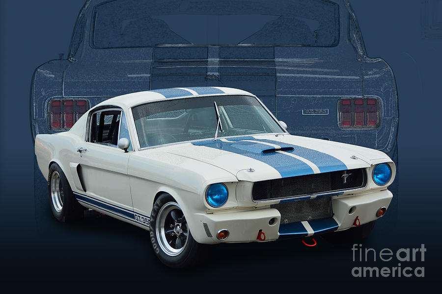 1966 Shelby GT350 Photograph by Stuart Row