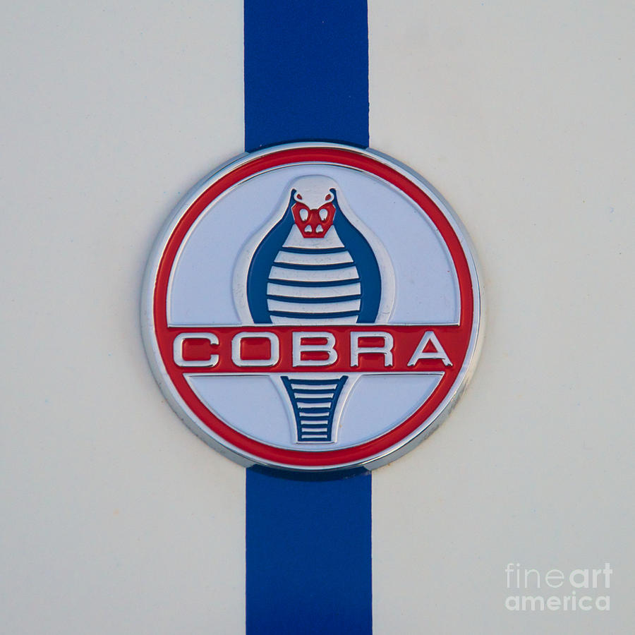 1967 AC Cobra Logo Photograph by Mark Dodd