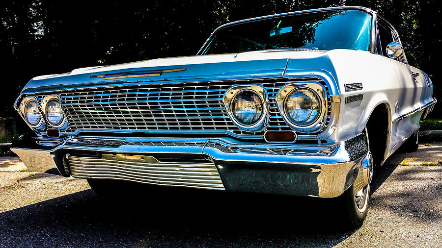 1964 Chevrolet Chrome Photograph by Joe Holley