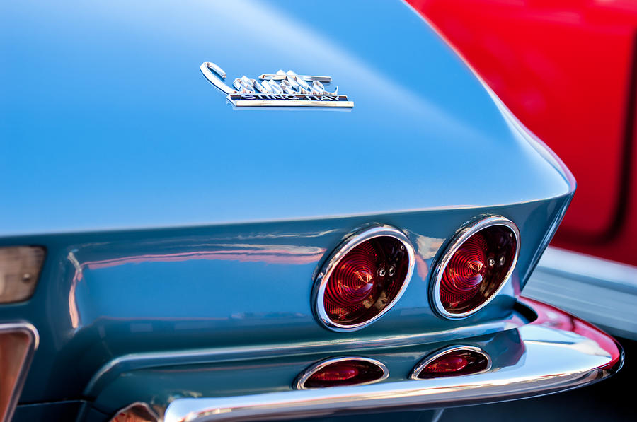 1967 Chevrolet Corvette Taillights Photograph by Jill Reger