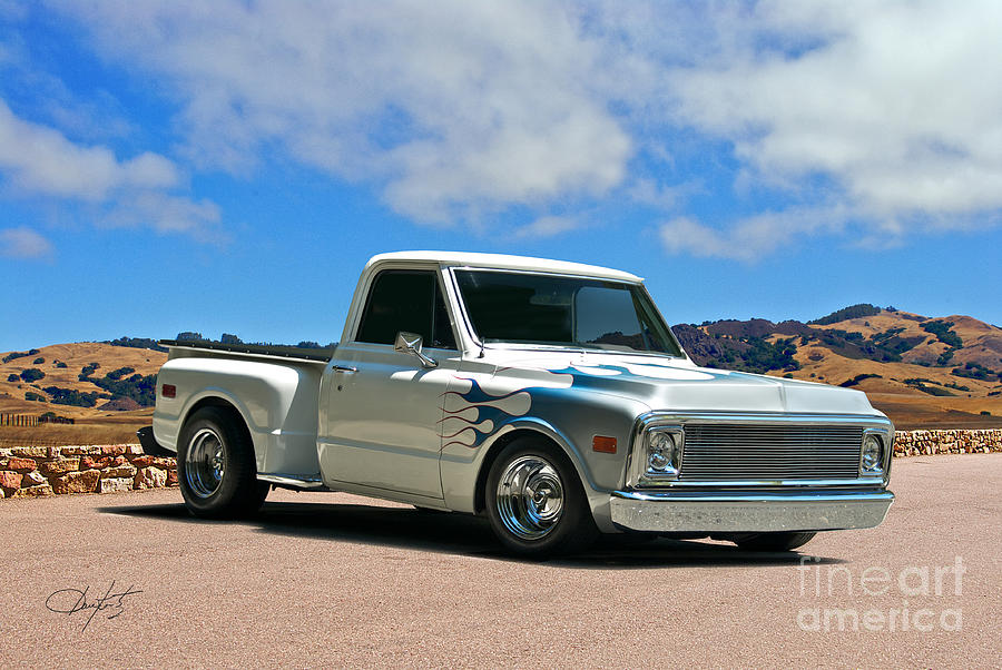 1967 Chevrolet Stepside Pickup Photograph by Dave Koontz