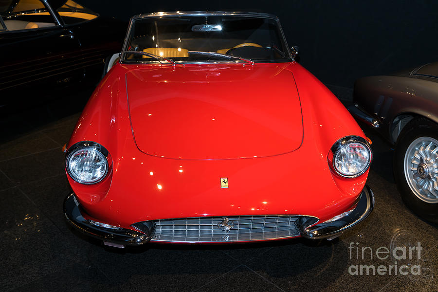 1967 Ferrari 330 GTS DSC2618 Photograph by Wingsdomain Art and Photography