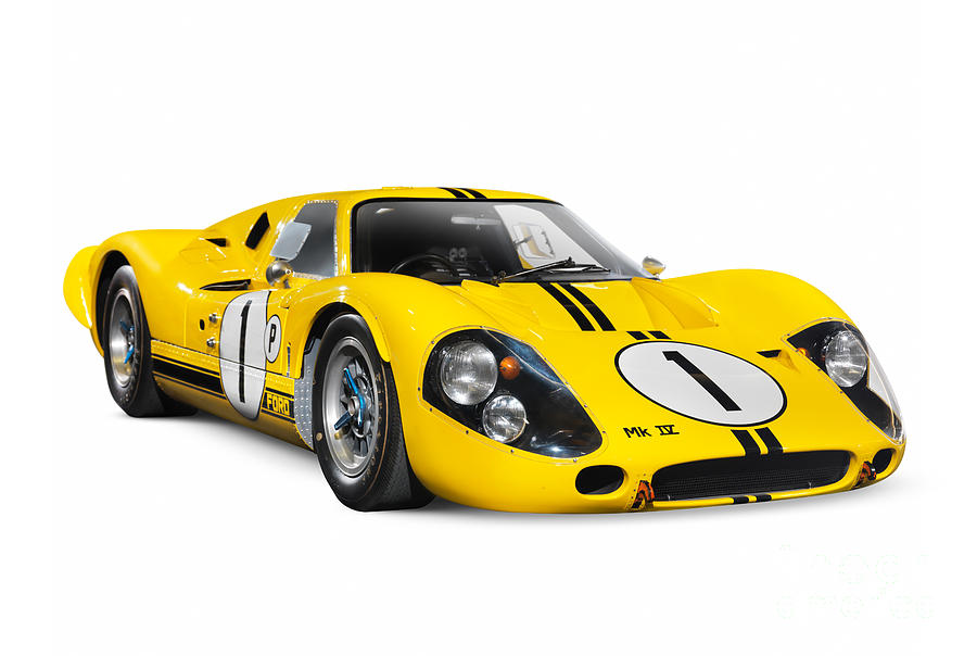 1967 Ford GT 40 MK IV Photograph by Maxim Images Exquisite Prints