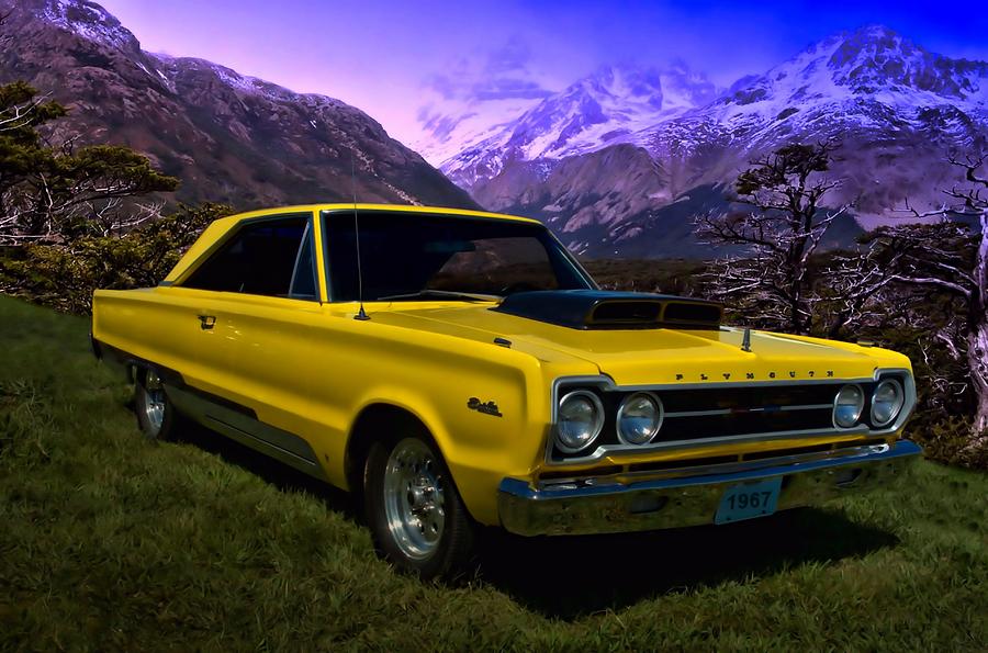 1967 Plymouth Belvedere Photograph by Tim McCullough
