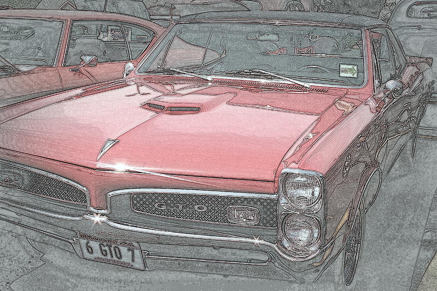 1967 Pontiac GTO Photograph by Kay Novy