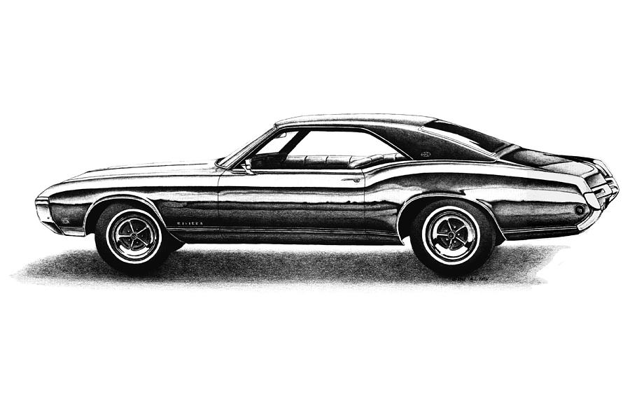 1968 buick riviera drawing by nick toth 1968 buick riviera by nick toth