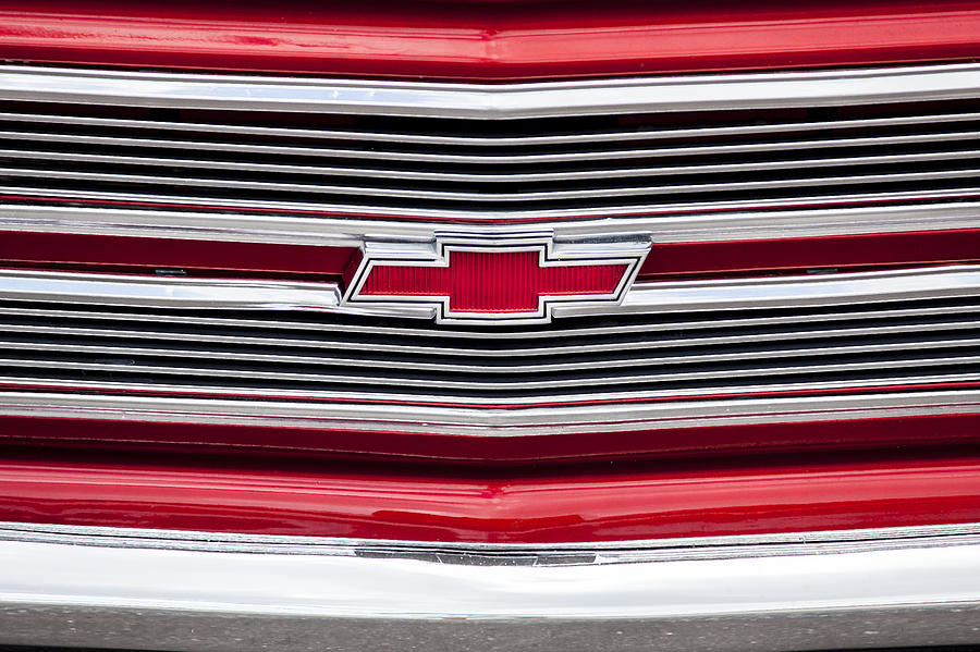 1968 Chevy Truck Grille Photograph by Rich Franco