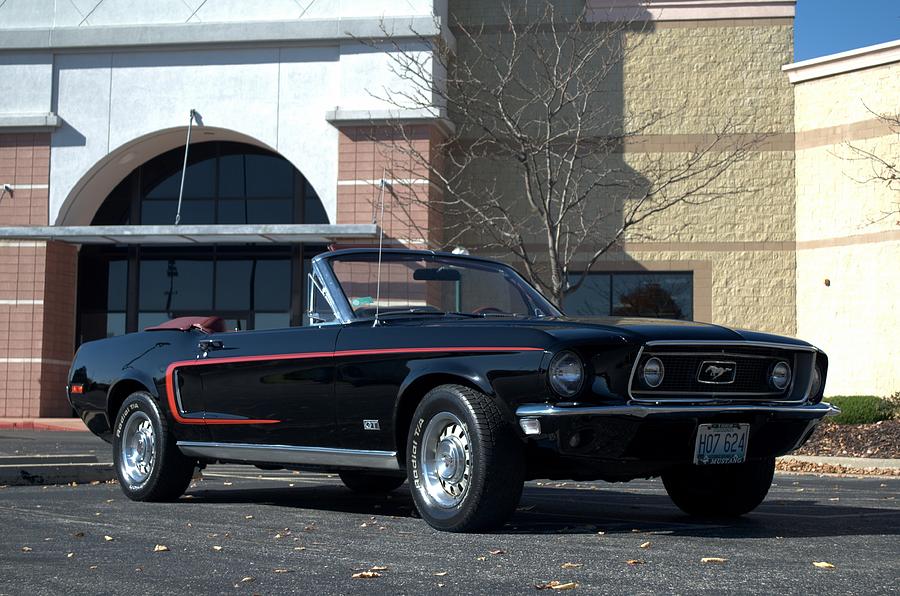 1968 Mustang GT Convertible Photograph by Tim McCullough
