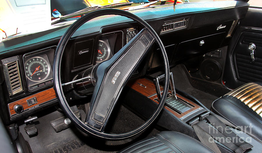 1969 Chevrolet Camaro Rs Orange Interior 7601