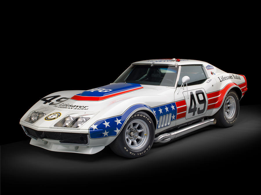 1969 Chevrolet Stars And Stripes L88 ZL-1 Corvette Photograph by Gianfranco Weiss