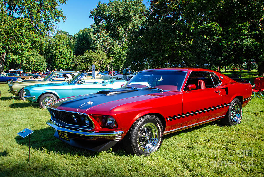 1969 Ford Mustang Mach I Photograph