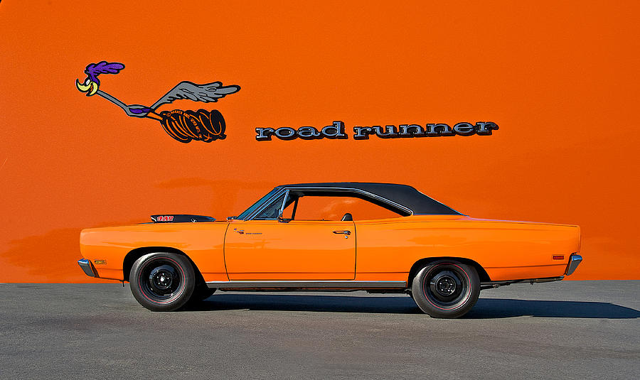 1969 Plymouth Road Runner Photograph by Dave Koontz