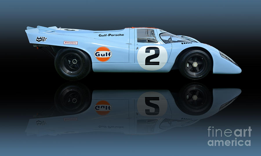 1969 Porsche 917k Gulf Daytona Winner Photograph By Tad Gage