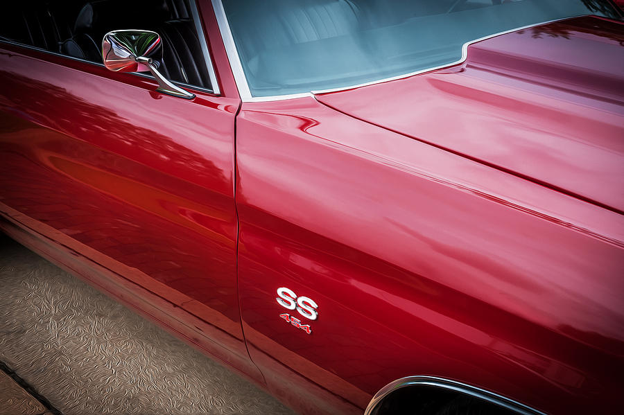 1970 Chevy Chevelle 454 SS Painted  Photograph by Rich Franco