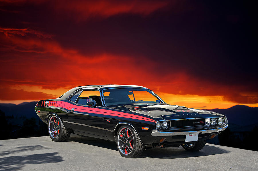 1970 Dodge Challenger RT Photograph by Dave Koontz