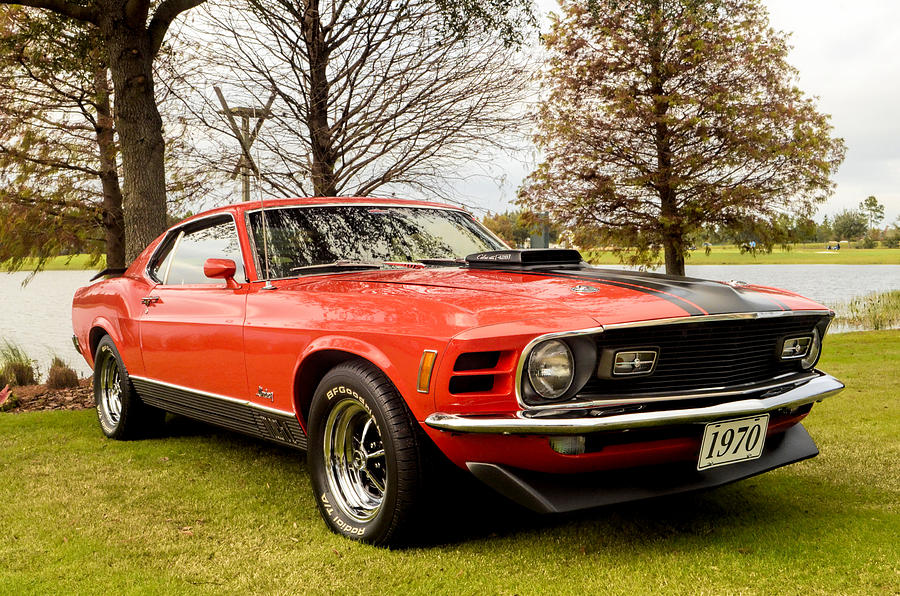 1970 Ford Mustang Mach 1 Photograph by Nate Heldman