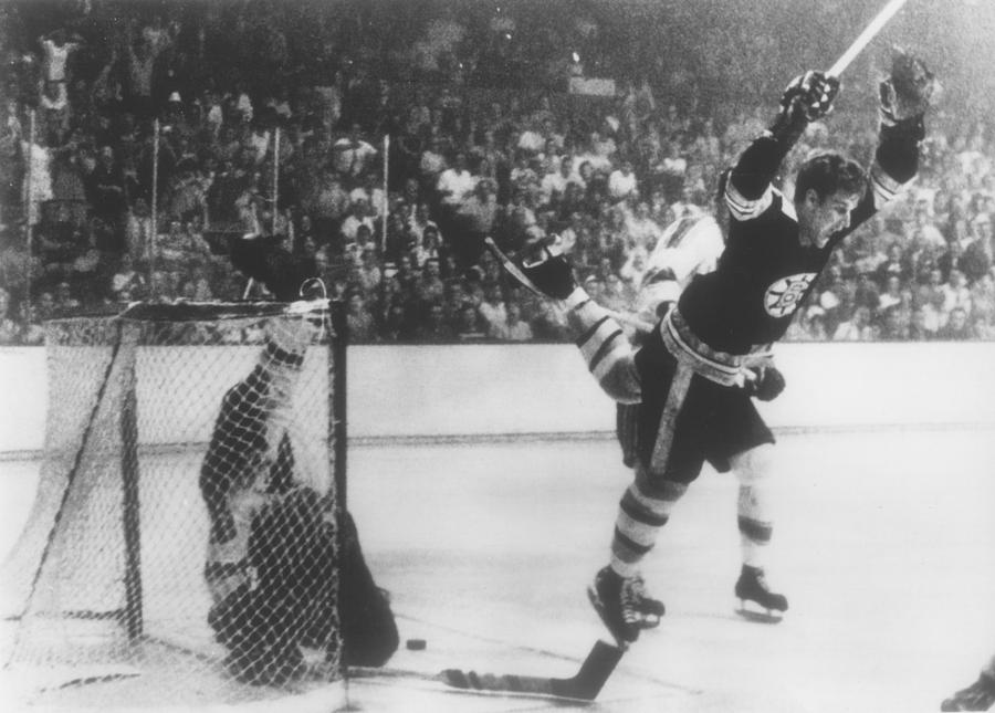 1970 Stanley Cup Finals - Game 4: St. Louis Blues v Boston Bruins Photograph by B Bennett