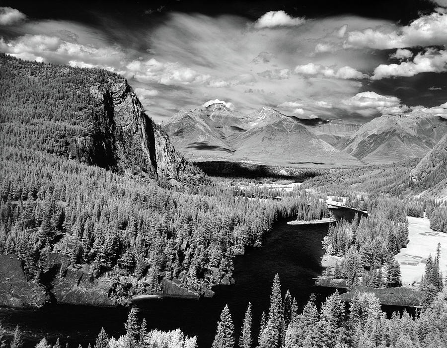 1970s Bow River Valley Banff National Photograph By Vintage Images