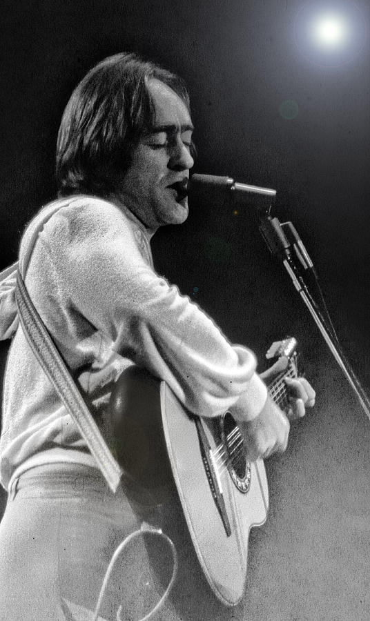 1970s Dave Mason Photograph by Kevin Cable