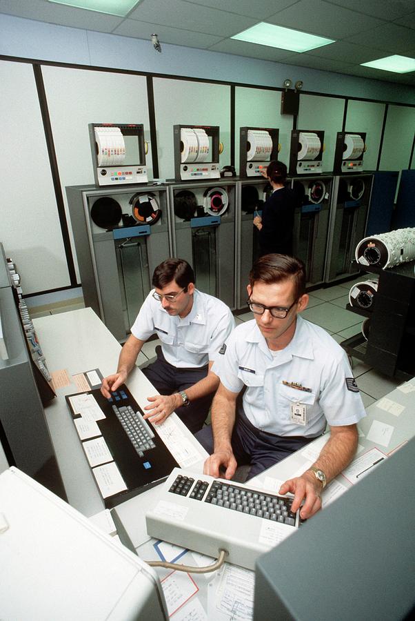 1970s Military Computing Photograph by Us Air Force