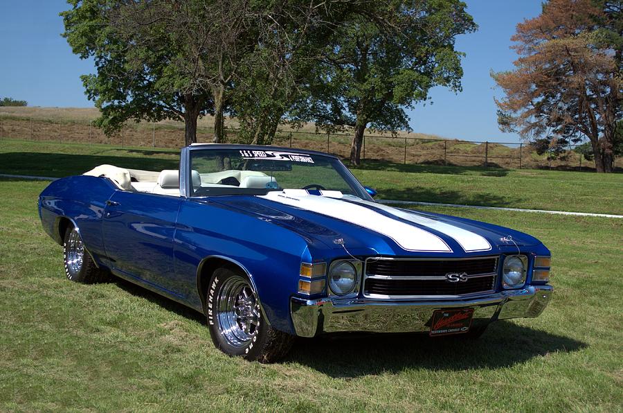 1971 Chevelle Convertible Photograph by Tim McCullough