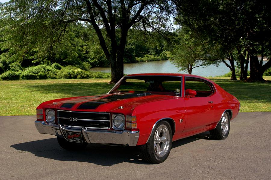 1971 Chevelle SS 454 Photograph by Tim McCullough