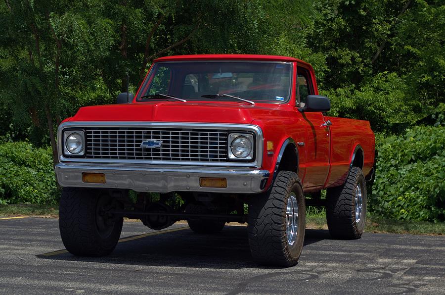 1971 Chevrolet 4X4 Pickup Truck Photograph by Tim McCullough
