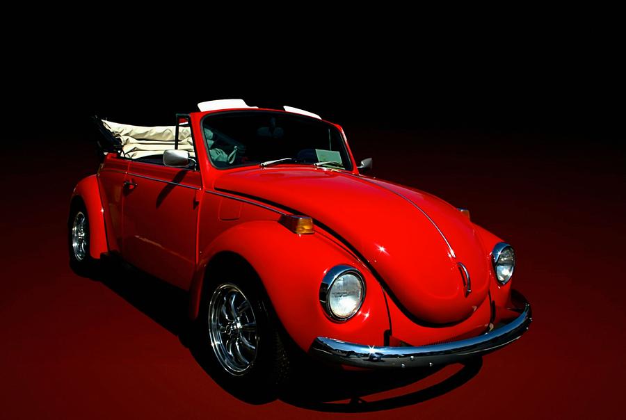 1971 VW Convertible Photograph by Tim McCullough