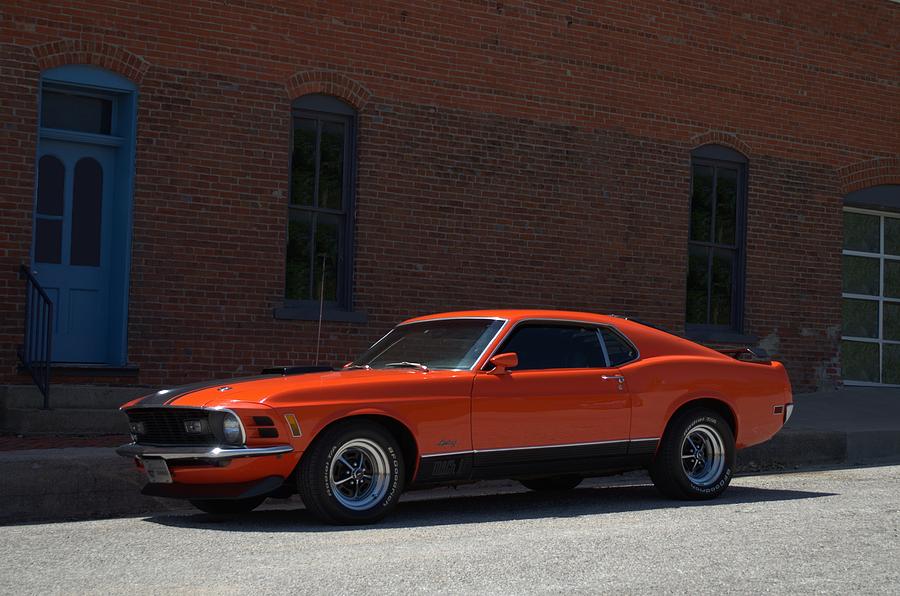 1970 Mustang Mach 1 Photograph by Tim McCullough