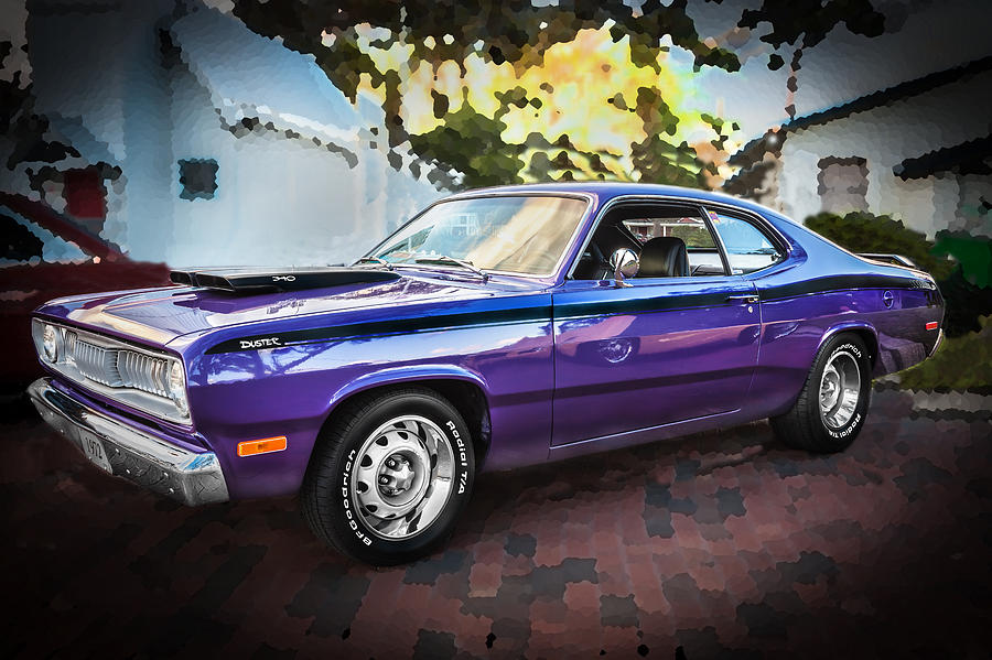 1972 Plymouth 340 Duster  Photograph by Rich Franco