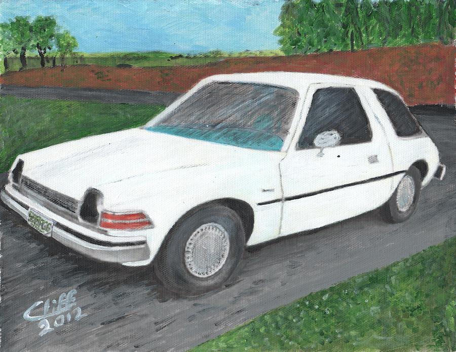 1975 AMC Pacer Painting by Cliff Wilson